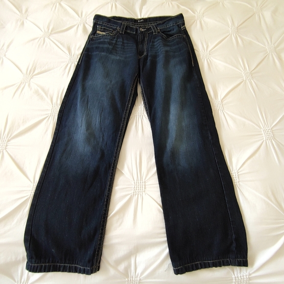 Suko medium-dark wash straight leg blue jeans. Size 36 - Picture 3 of 13